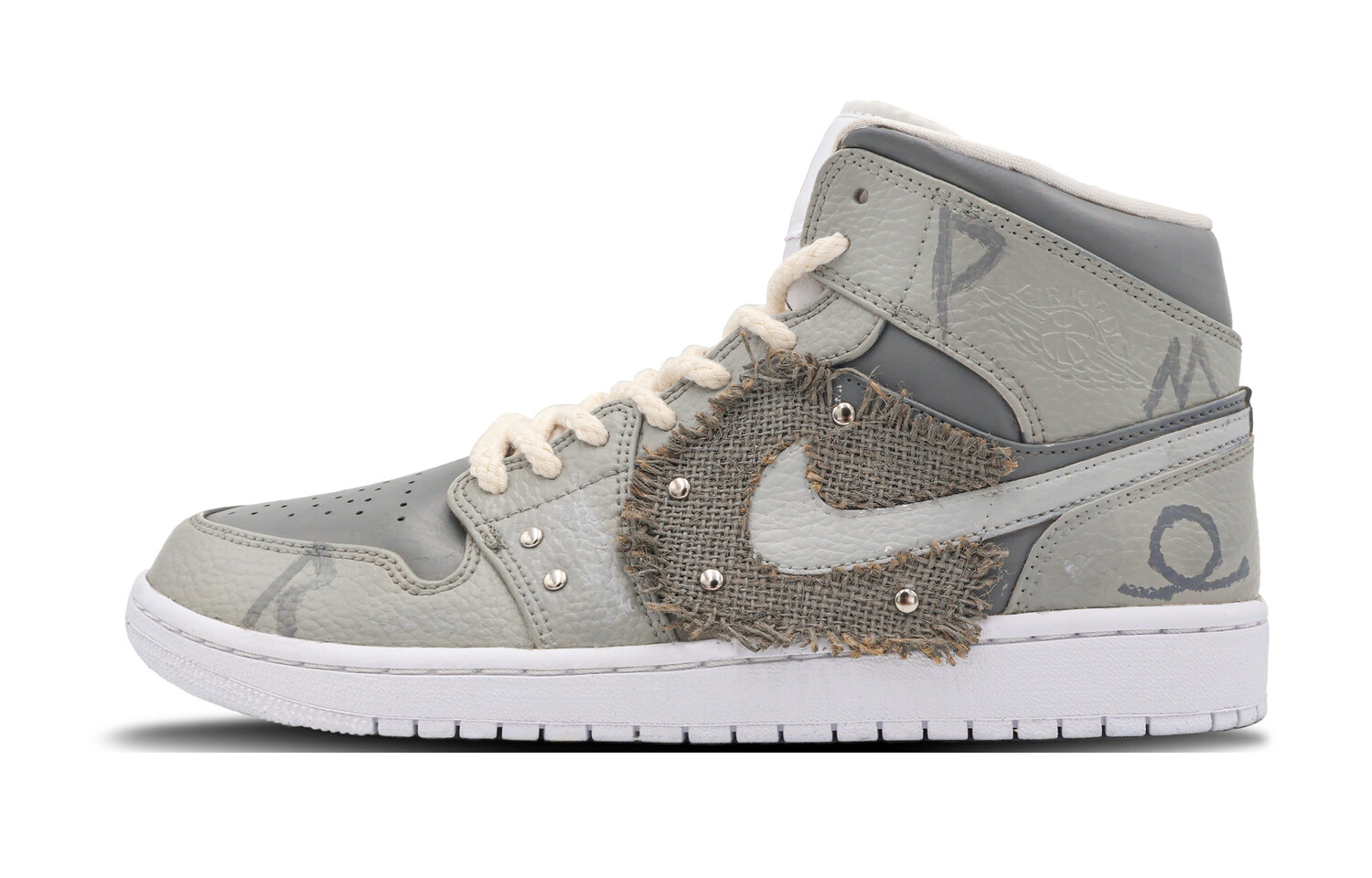 

Jordan Air Jordan 1 винтажные баскетбольные кроссовки женские, Gray