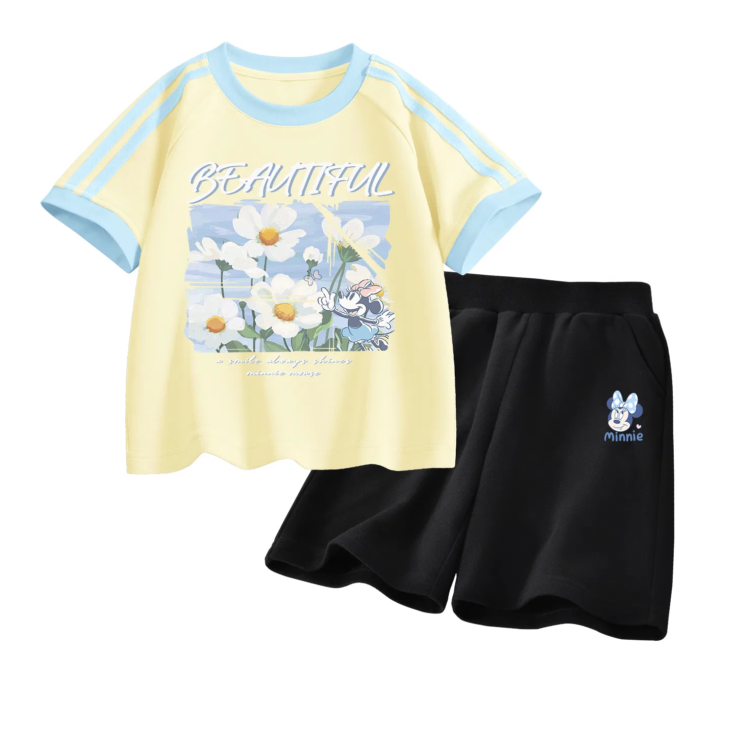 Детский спортивный костюм Casual Sportswear 2 Piece Set Disney, Dazzle Heart K Mousse Pink+Dazzle Heart K Gray — фото 4