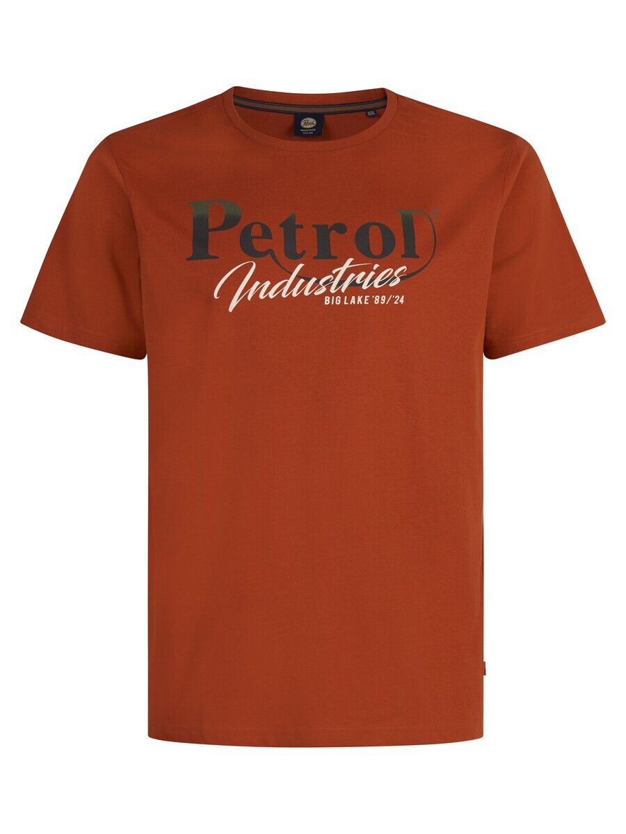 

Классическая футболка Petrol Industries Shirt Landon, цвет auburn