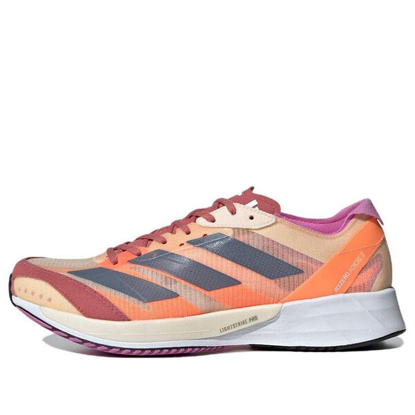 Кроссовки adizero adios 7 Adidas, оранжевый