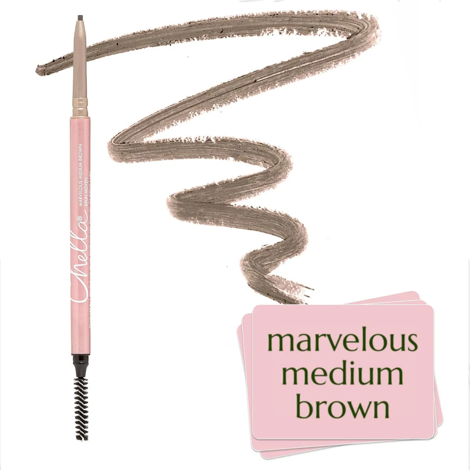 Карандаш для бровей Chella Medium Brown 0.09 г
