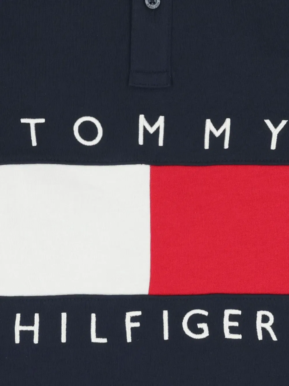 Поло с логотипом Tommy Hilfiger Junior, синий — фото 3