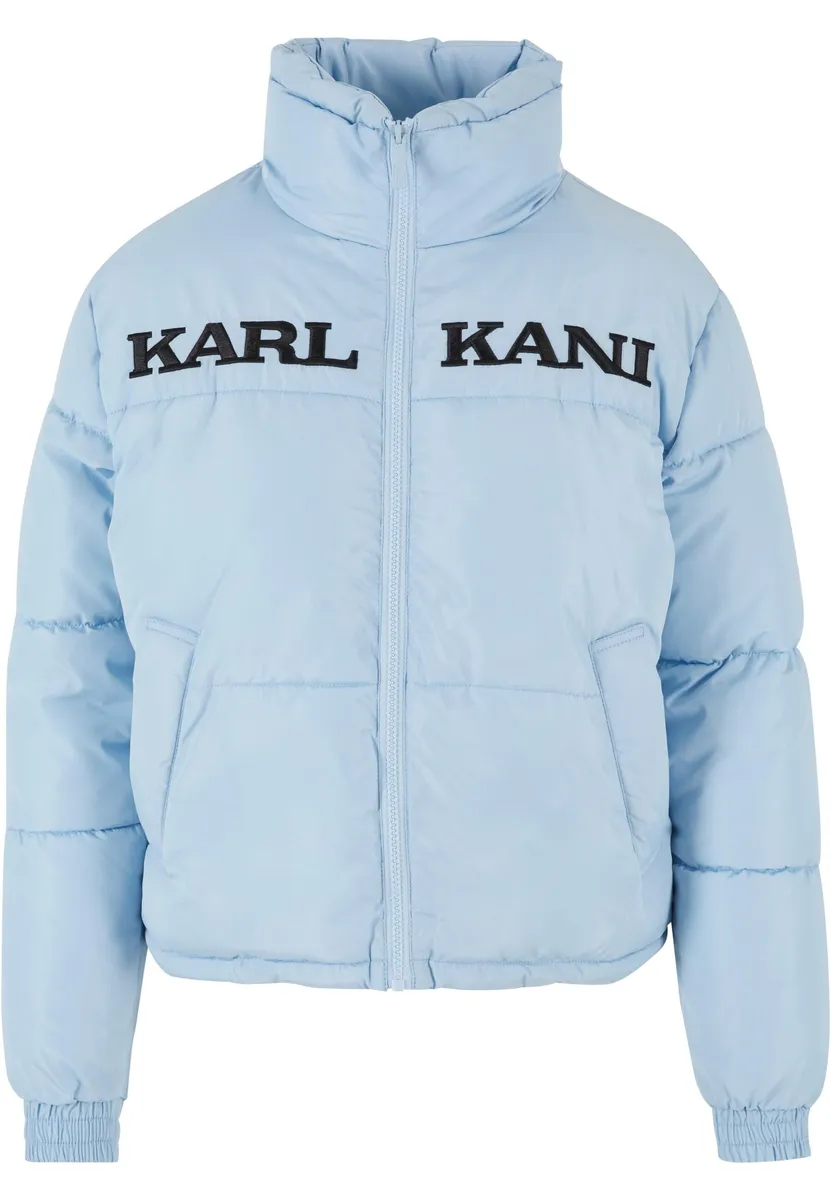 

Зимняя куртка Karl Kani " Karl Kani Women's KW-JK012-090-02 KK Retro Essential Puffer Jacket" (1 шт.), без капюшона, голубой