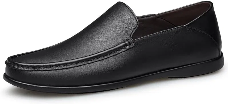 Туфли кожаные Loafers, черный SayfuR — фото 2