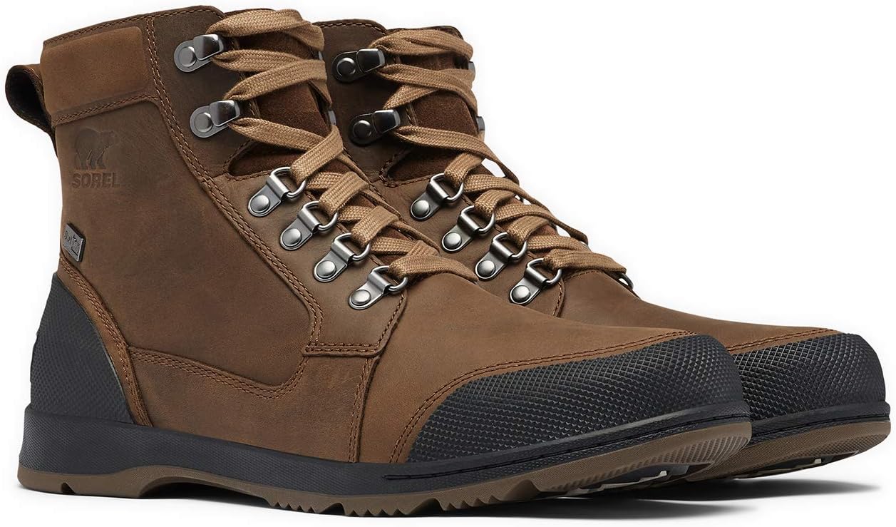 

Мужские водонепроницаемые ботинки Sorel Ankeny II Mid, коричневый