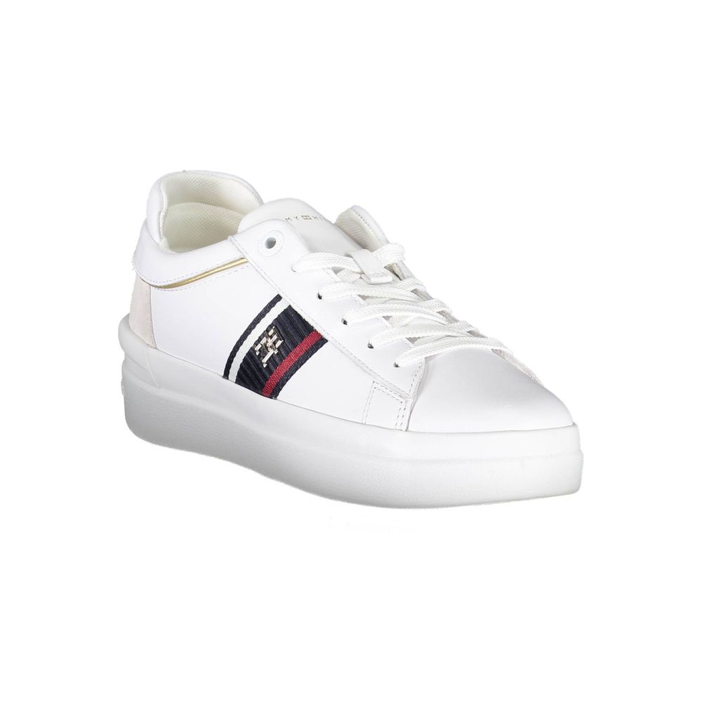Белые кроссовки из полиэстера Tommy Hilfiger, белый — фото 2