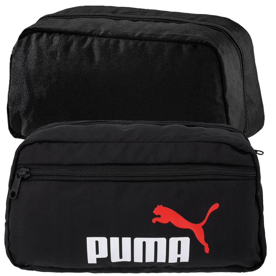 

Дорожная косметичка Puma, спортивный органайзер, черная 090303 24