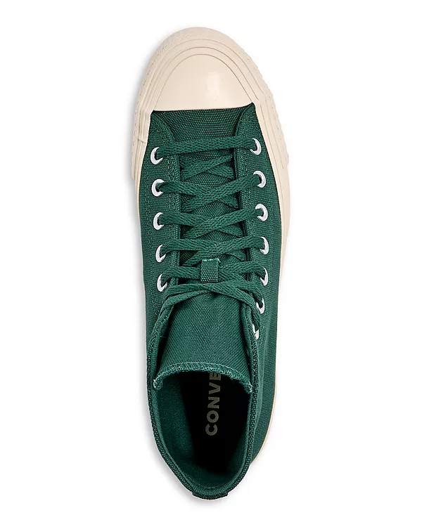 Мужские высокие кеды Chuck Taylor All Star Converse, зеленый — фото 2