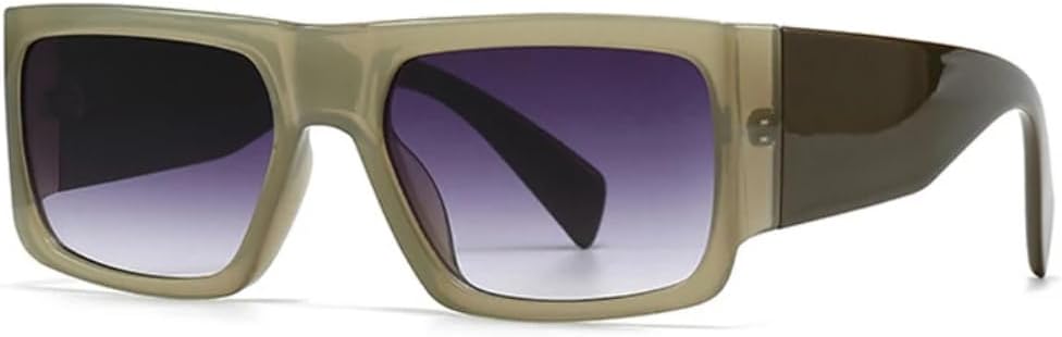 

Модные женские солнцезащитные очки в винтажном стиле с градиентным переходом, мужские солнцезащитные очки с защитой от УФ-излучения UV400 TOIPASTN, Green Gray Gradient