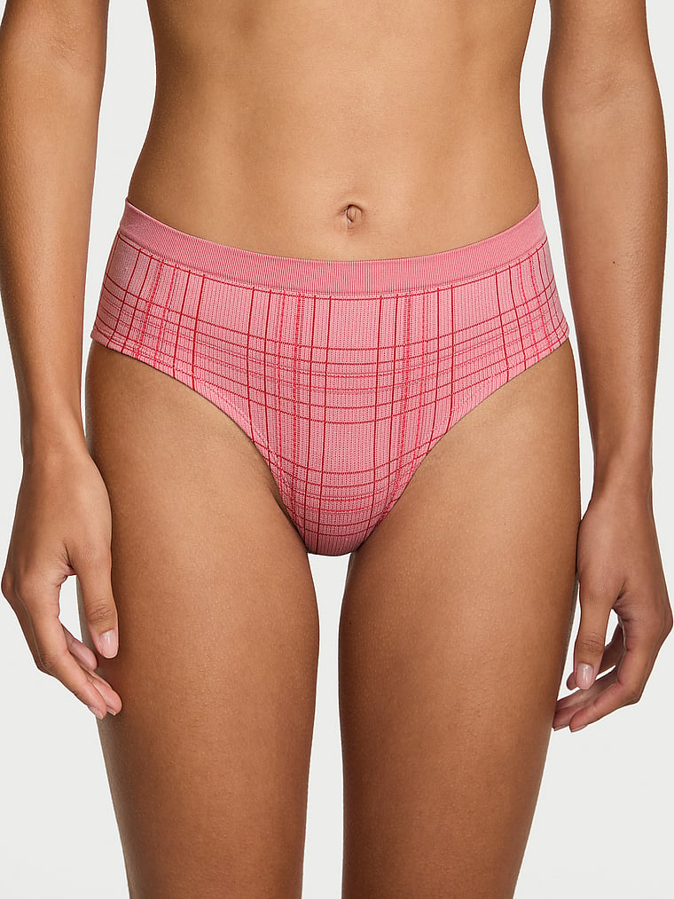 

Бесшовные трусики-хипхаггеры в блестящую клетку Seamless, shimmer plaid pretty blossom shimmer plaid