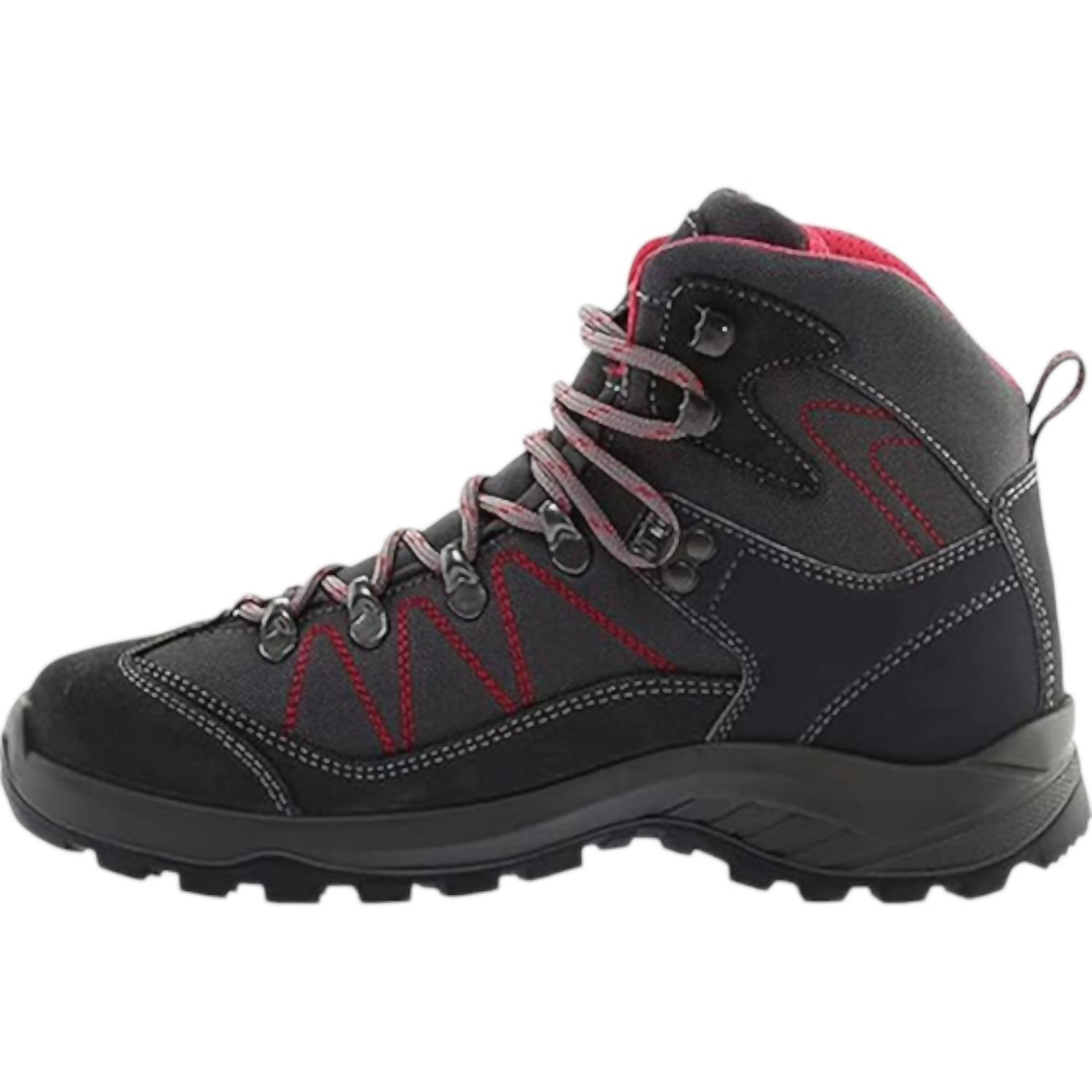 Женские треккинговые ботинки Excursion Mid в серо-черном цвете NAOT — фото 4