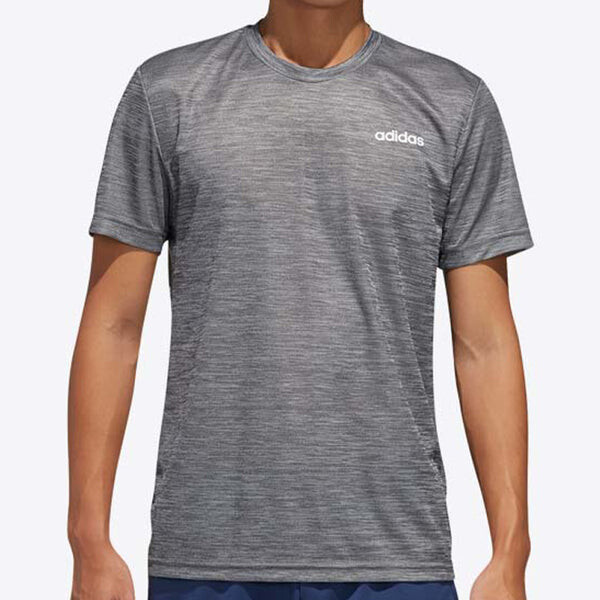 Футболка adidas TrainingSports Short-sleeve Tee Men Light Grey, серый — фото 3