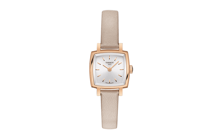 

TISSOT Часы Le Ai Collection Quartz Movement Women's Watch Watch 20mm White Dial Stainless Steel Case Leather Strap