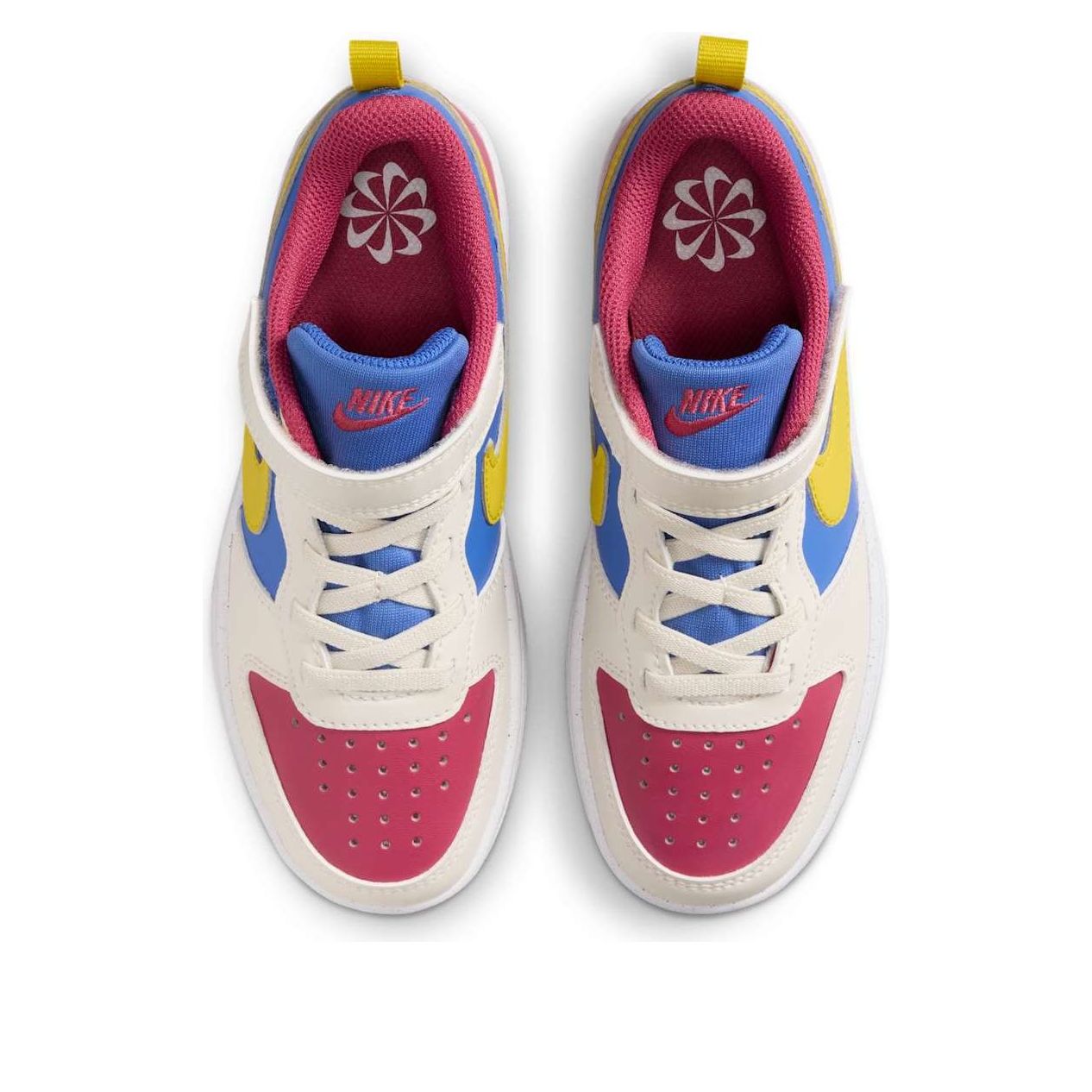 (PS) Кроссовки Nike Court Borough Low Recraft 'Sweet Beet Comet Blue' — фото 2