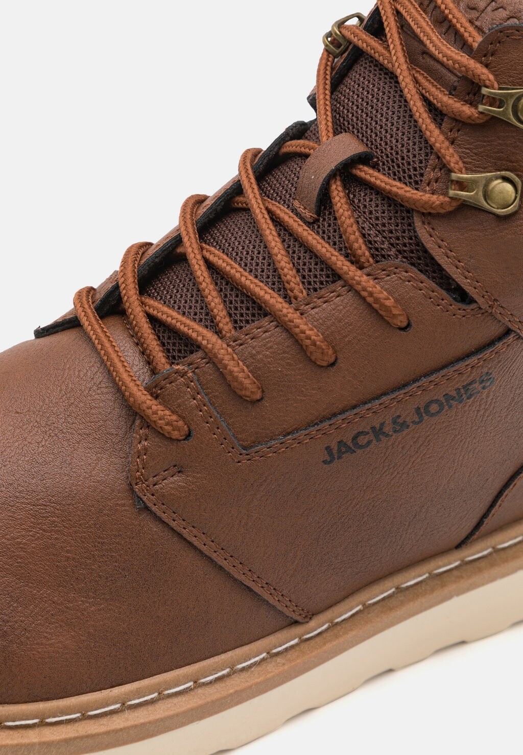

Ботильоны на шнуровке JFWOHIO Jack & Jones, коричневый