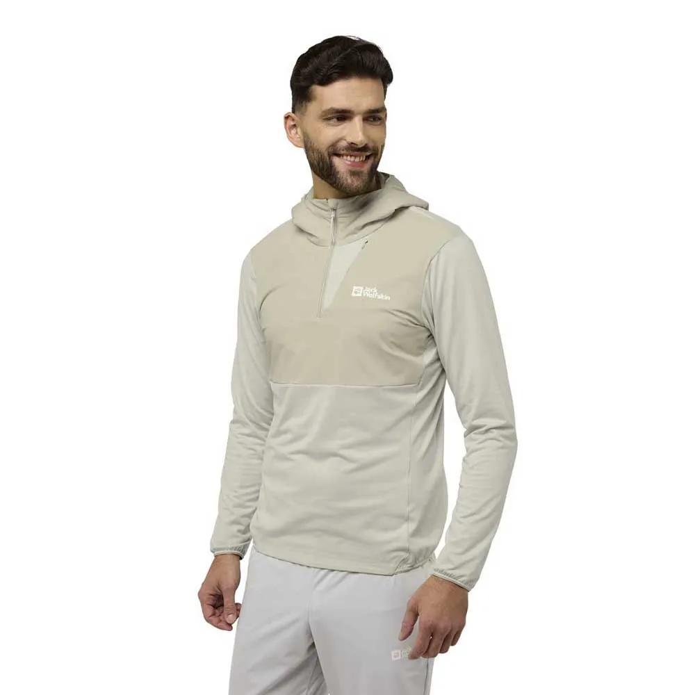 

Худи Jack Wolfskin Prelight Trail, бежевый