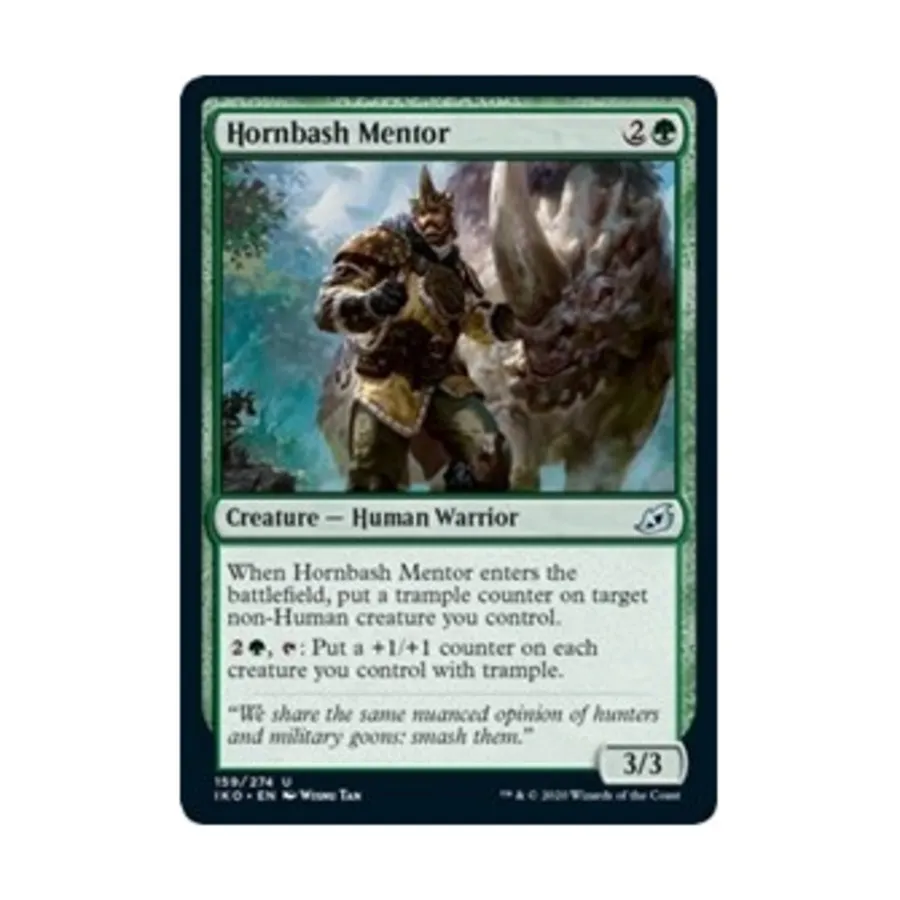 

CCG Хорнбаш Ментор (U), MTG - Ikoria - Lair of Behemoths