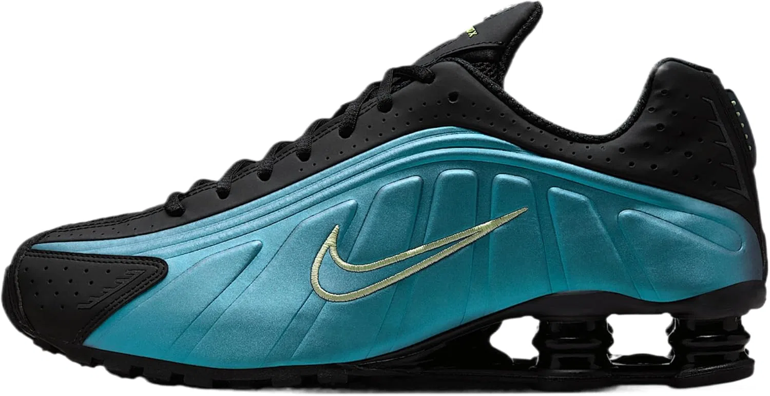 Мужские кроссовки Nike Shox R4, Sapphire Lt Liquid Lime Pencil Point