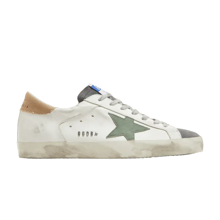

Кроссовки Golden Goose Golden Goose Superstar 'White Military Green', белый