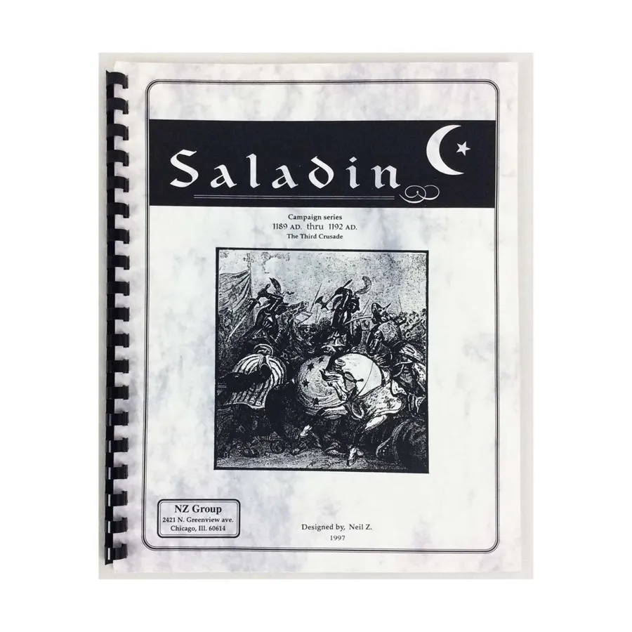

Саладин, Miniature Wargame Rules (NZ Group)