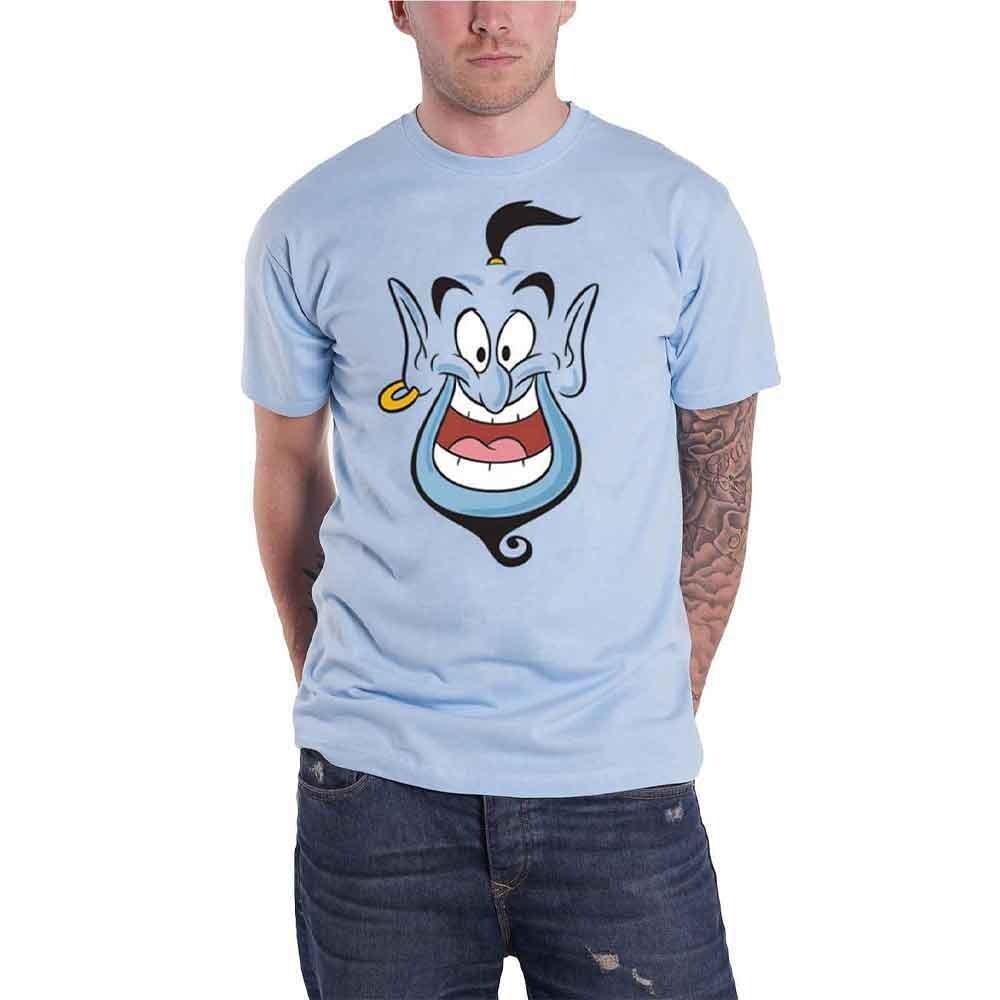 

Футболка с лицом Aladdin Genie Disney, синий