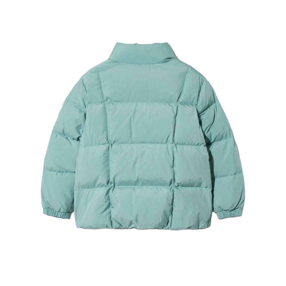 Fila Kids Пуховая куртка темно-зеленого цвета для подростков — фото 3