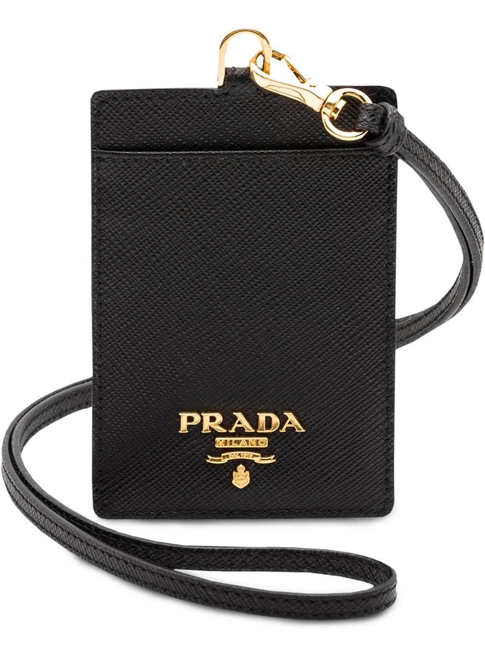 

Футляр для бэйджа Prada, черный