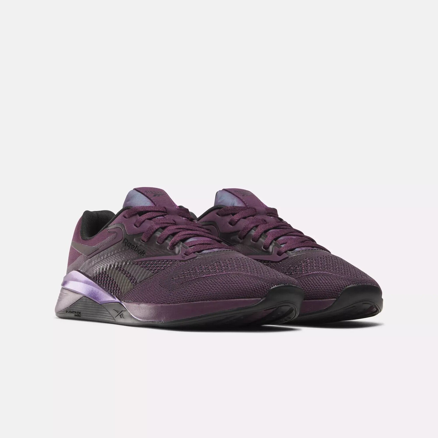 Кроссовки Nano X4 Reebok, сливовый/черный — фото 2