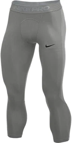 Леггинсы тренировочные Nike Pro, 3/4, Carbon Heather