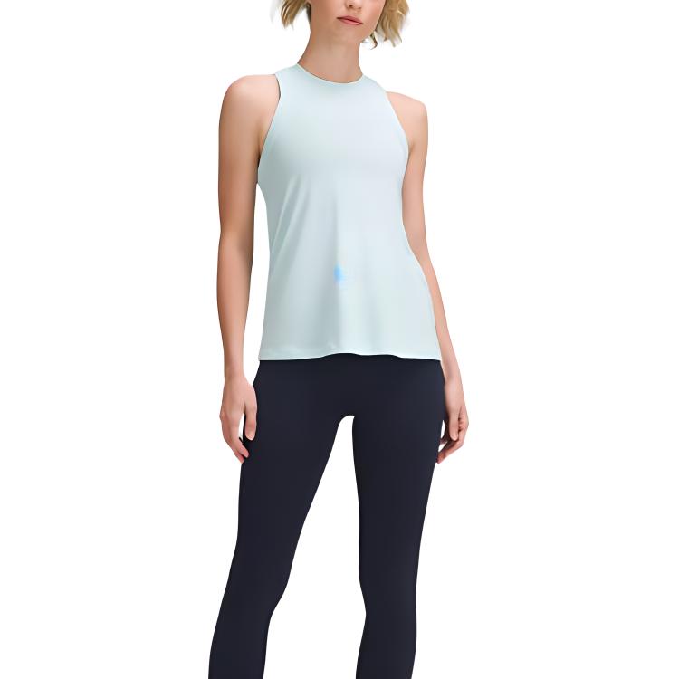 

Женская безрукавная спортивная футболка Lululemon, черный цвет/BKL