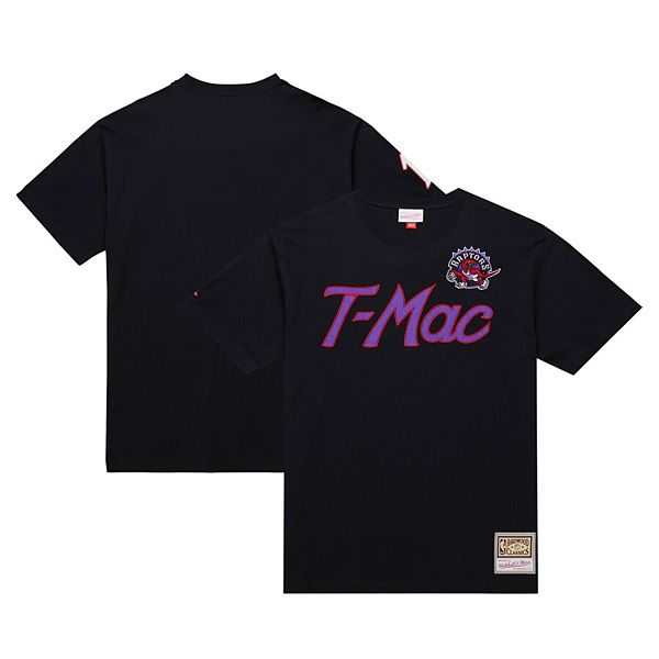 

Футболка мужская Tracy McGrady Toronto Raptors Premium Nickname черная Mitchell & Ness