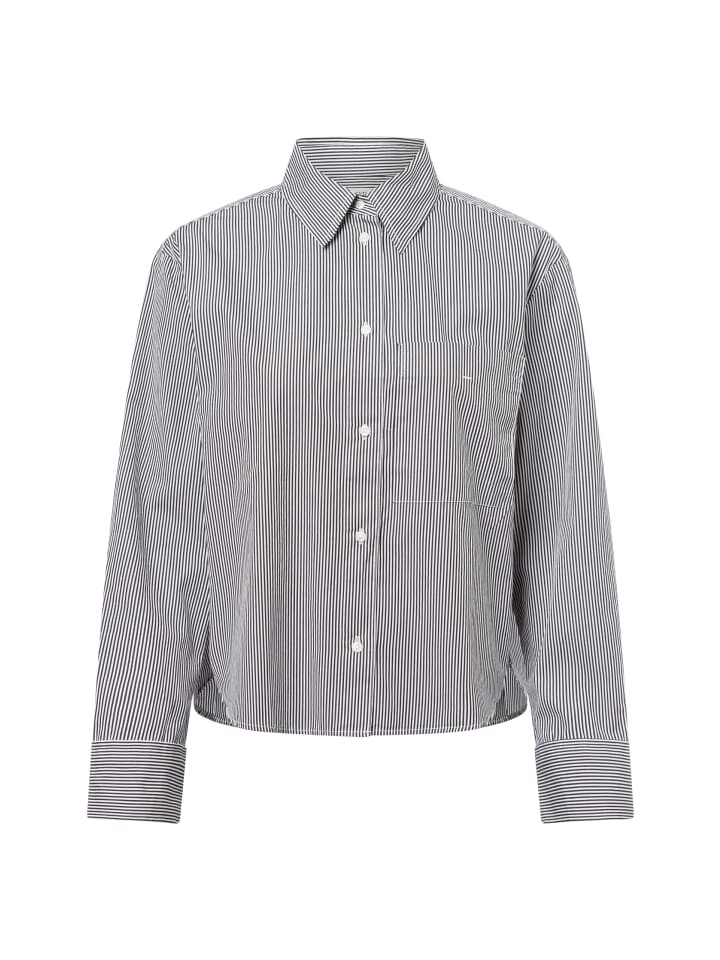 

Блуза Marc O'Polo Hemdbluse, черный