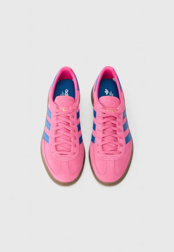 Специальные кроссовки для гандбола j Adidas Originals, Shock Pink/Dark Marine/Gum — фото 4