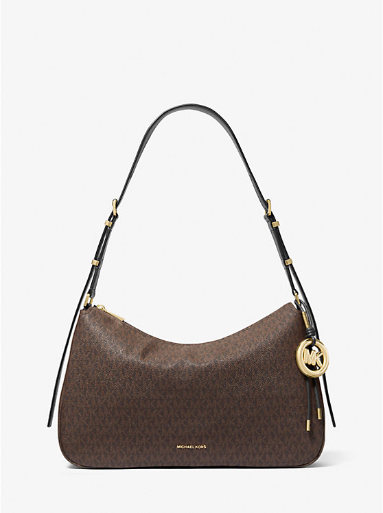 

Средняя сумка Nolita с фирменным логотипом Michael Kors, Brown/Blk