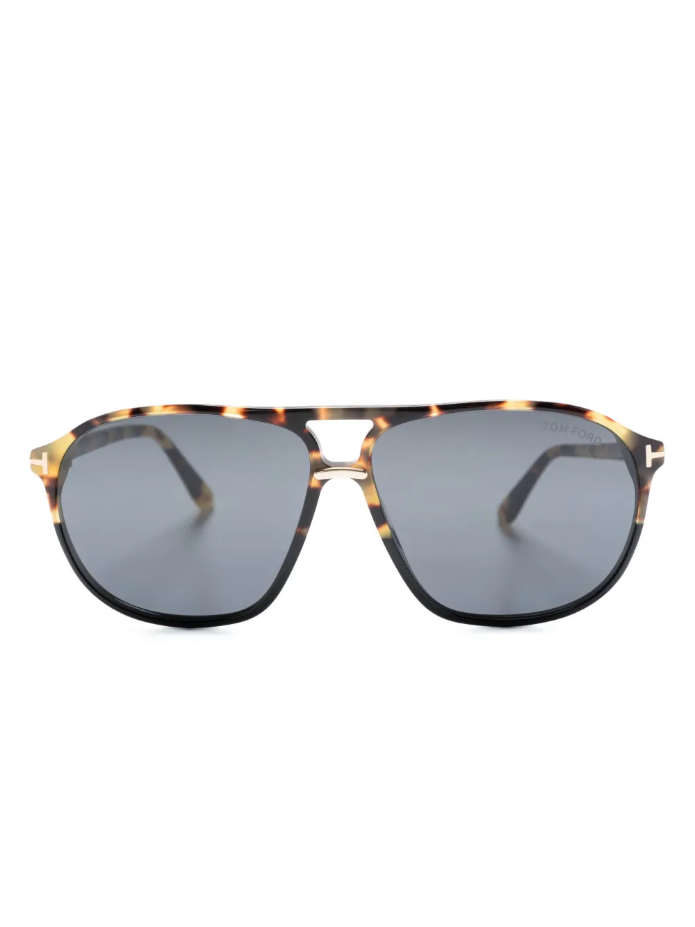 

Солнцезащитные очки Bruce черепаховой расцветки TOM FORD Eyewear, коричневый