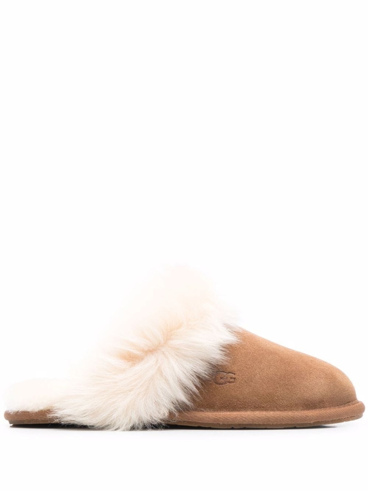 

UGG слиперы Scuff Sis с мехом, коричневый