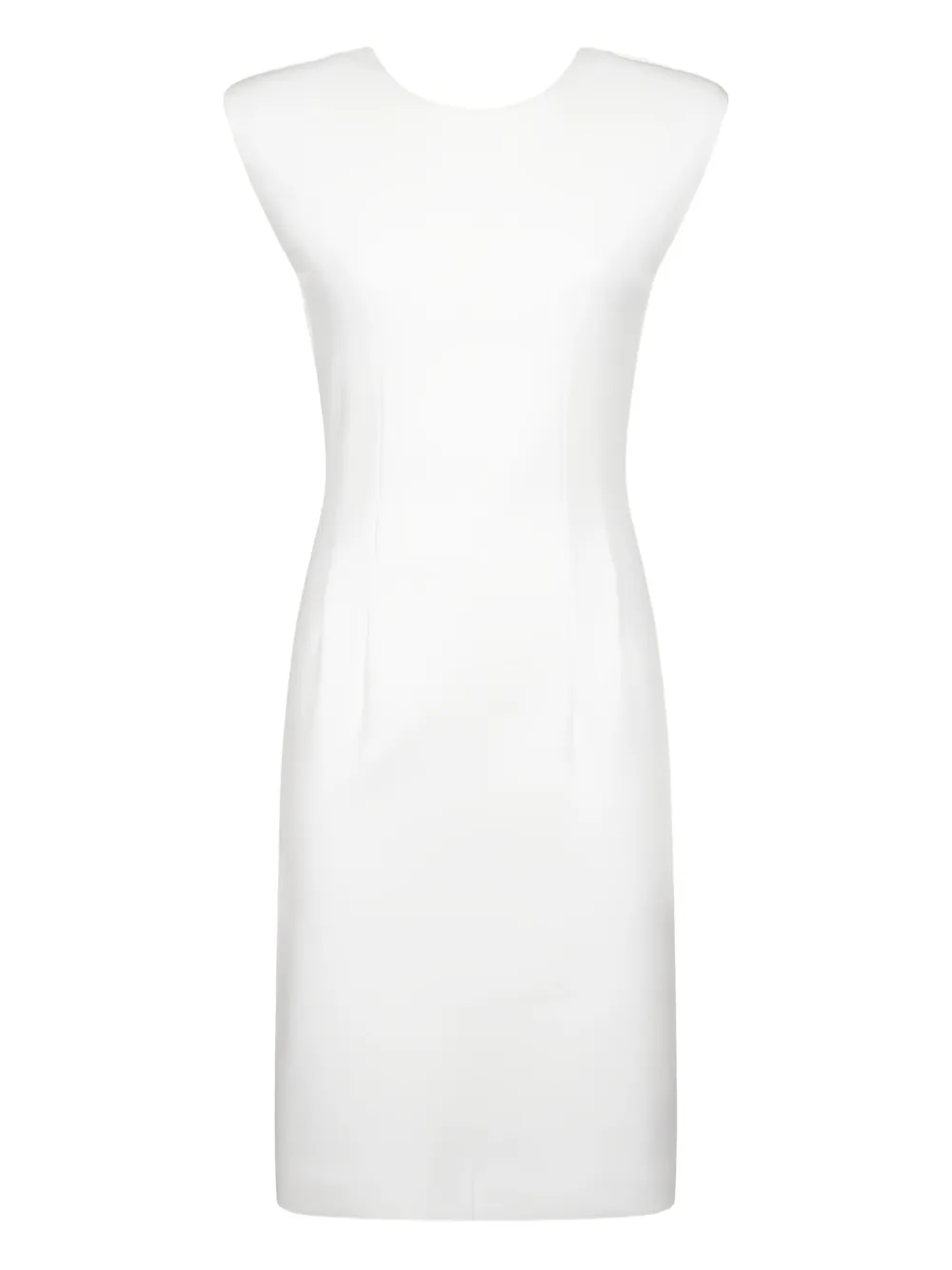 

Платье миди с подкладкой на плечах DONDUP, белый