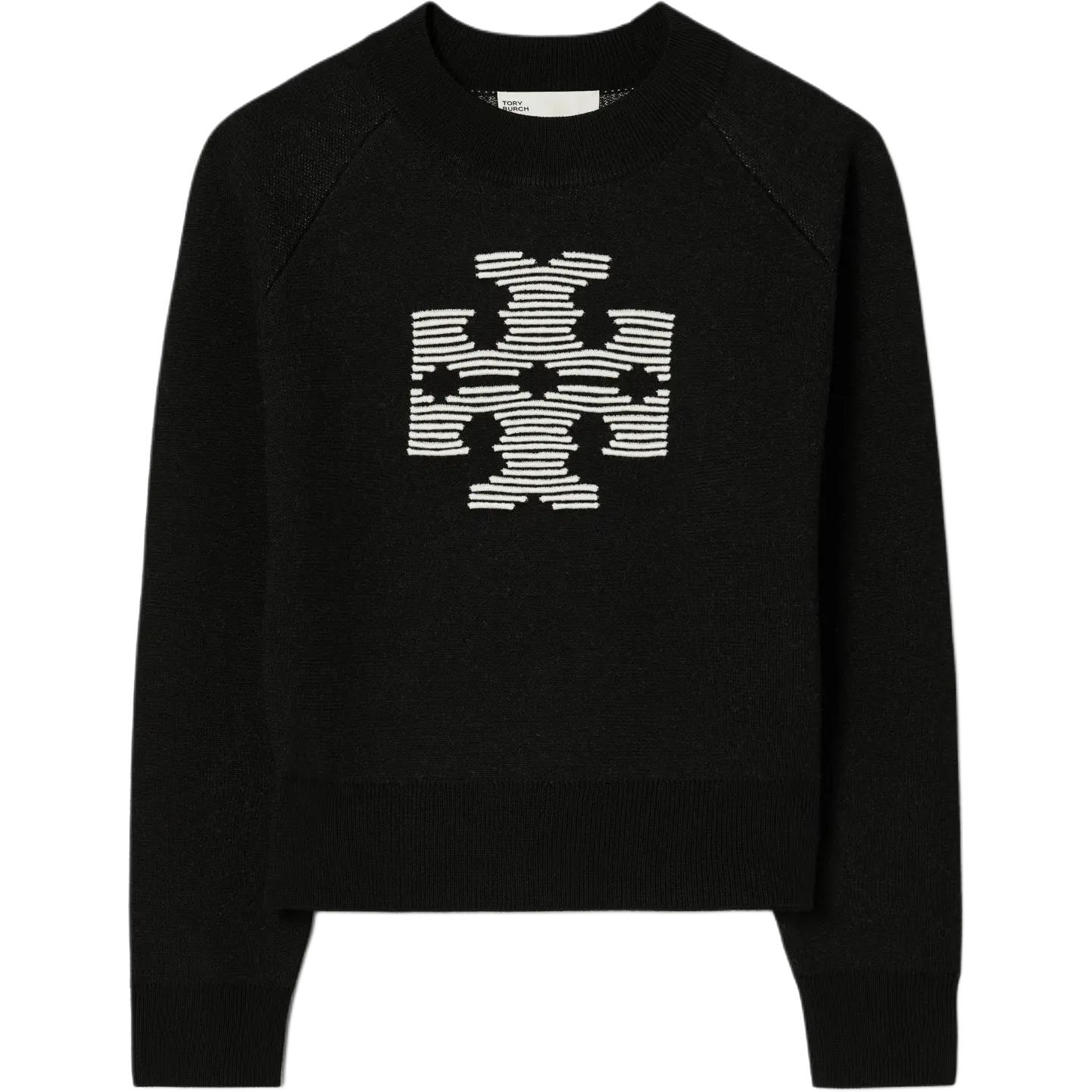 

Tory Burch Женские свитера, черные, с круглым вырезом, средней толщины, другие