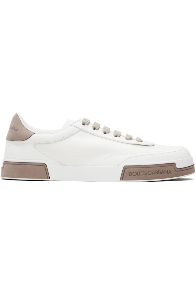 

Кроссовки Portofino Yacht из телячьей кожи Dolce&Gabbana, мультиколор