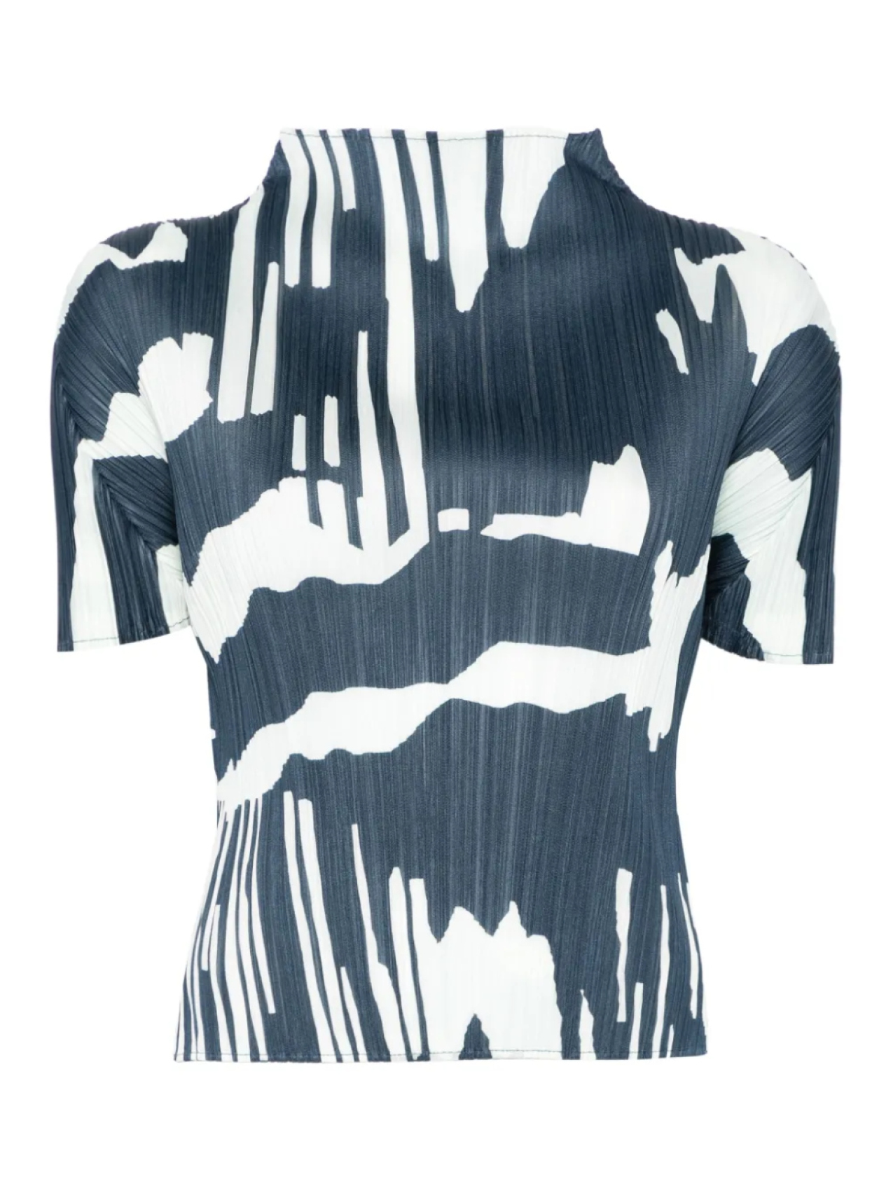 

Футболка Pleats Please Issey Miyake топ Refraction, синий