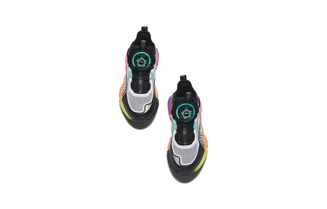 Баскетбольные кроссовки Alien 3.0 для детей PS Low-top серые Anta Kids, серый — фото 4
