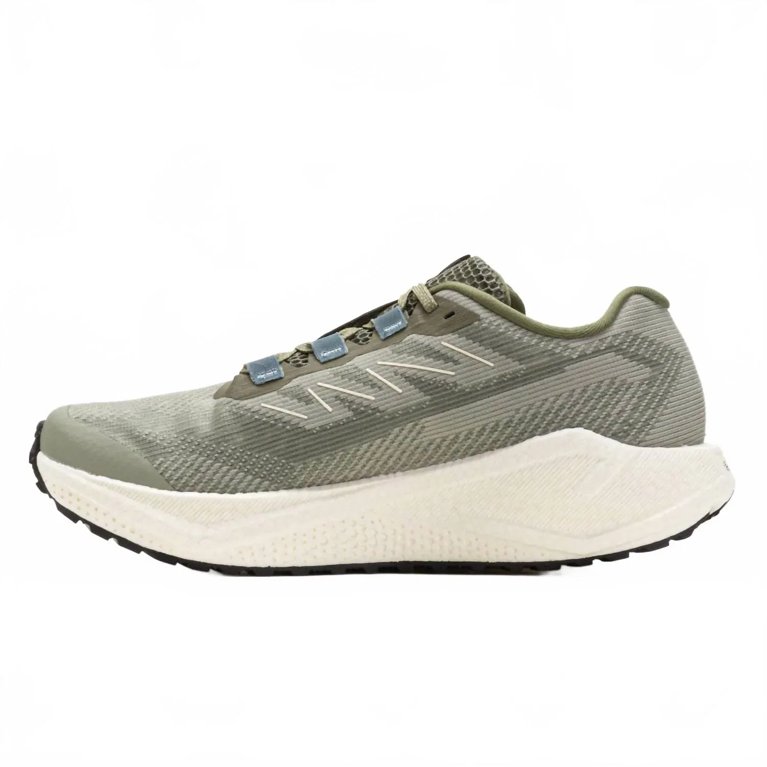 SALOMON Мужские беговые кроссовки Aero Blaze 3 Grvl в цвете Tea/vanilla Ice/deep Lichen Green — фото 2