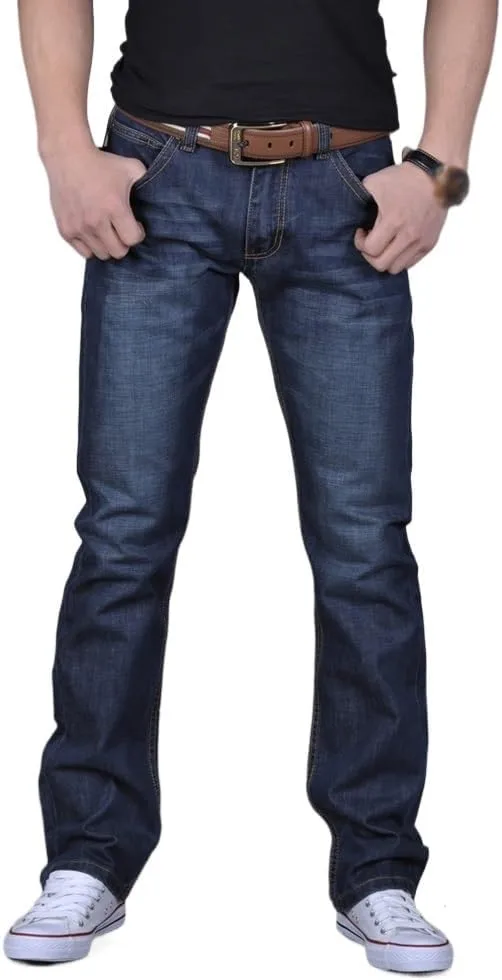 

Прямые джинсы youth mid rise мужские длинные SIDUFHAOPKLL