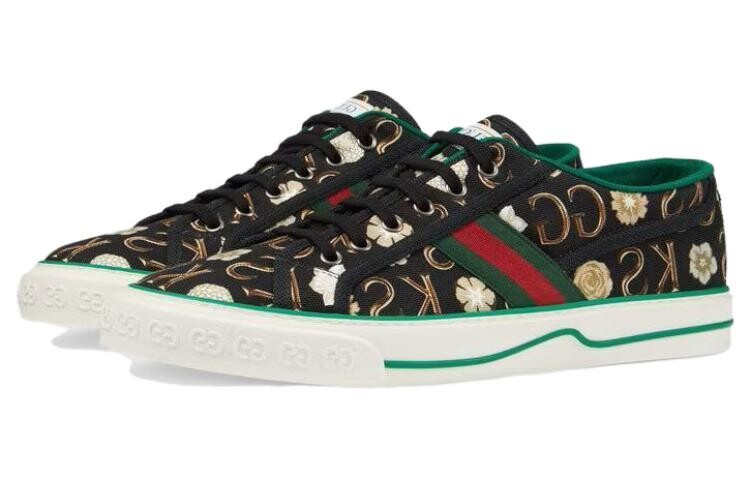 

Мужские кеды Gucci Tennis 1977, черный/зеленый