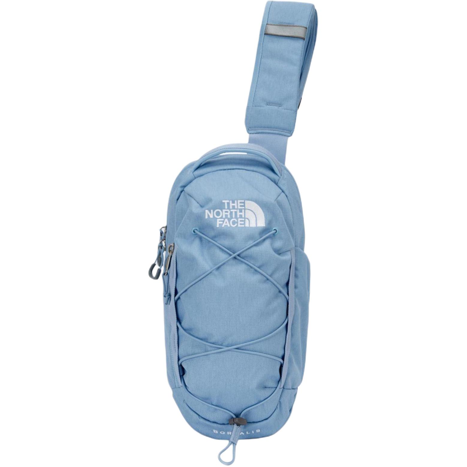 

THE NORTH FACE Сумка-слинг для активного отдыха из полиэстера светло-голубой унисекс, Light Blue