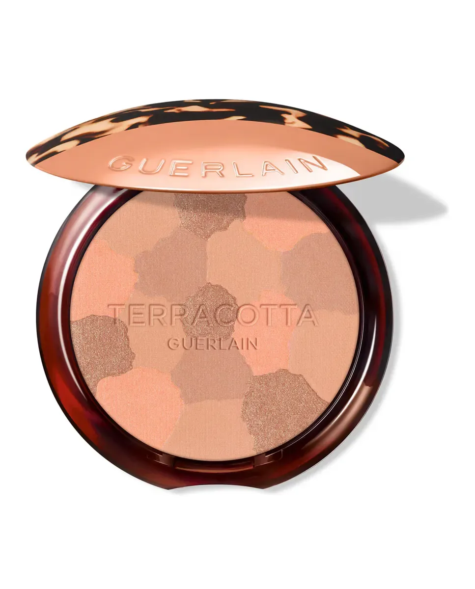 Пудра-Хайлайтер Terracotta Light 10 г Guerlain, 01 Light Warm - Estuche Beige — фото 3