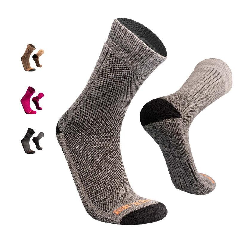 

Походные носки Alpaca Merino: походные термоноски ANDANTE с мягкой подкладкой унисекс. ANDINA OUTDOORS, цвет grau