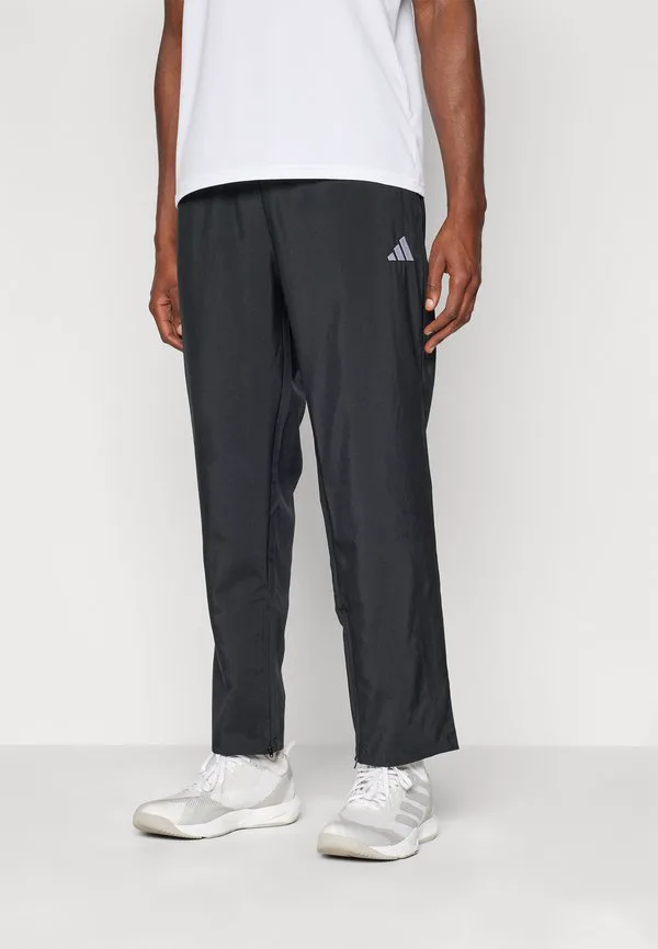 Основные брюки stanford с небольшим логотипом и открытым низом Adidas Sportswear, Black/White