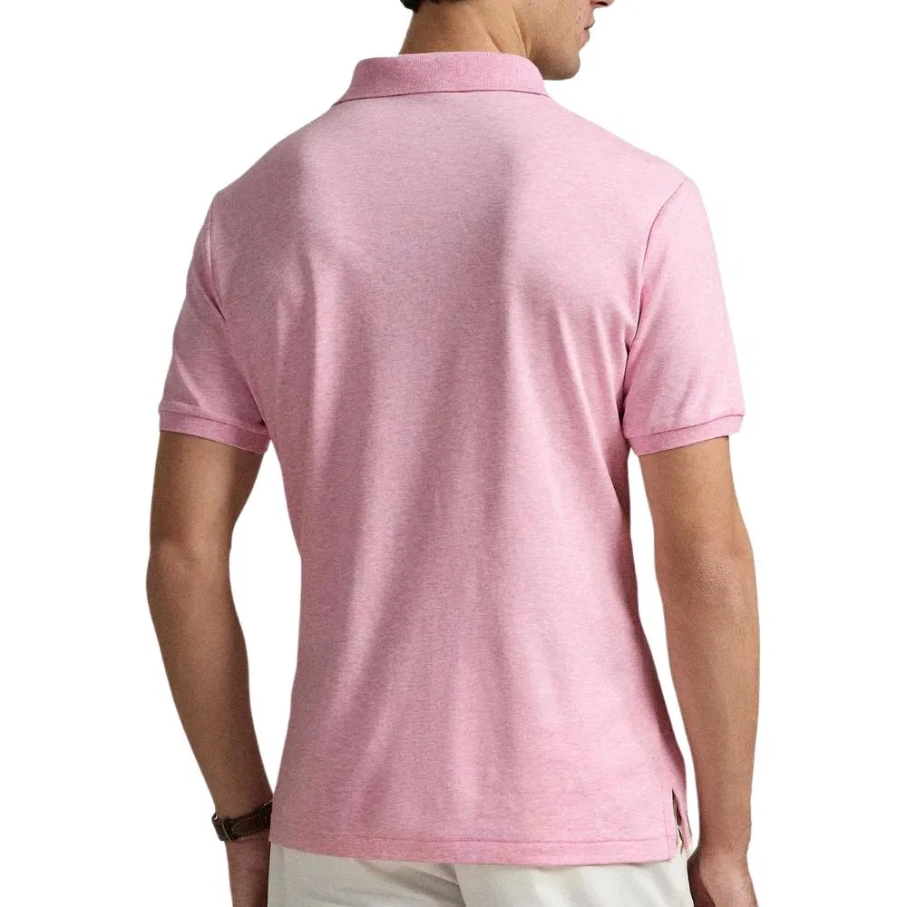 Поло из хлопка slim-fit Polo Ralph Lauren, Pink — фото 2