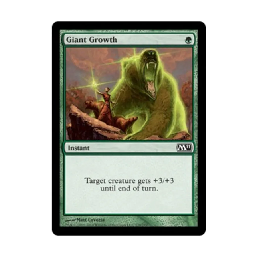 

CCG Гигантский рост (C) (Фольга), MTG - Magic 2011